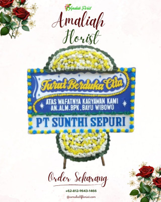 Papan Bunga Duka di Mulyodadi