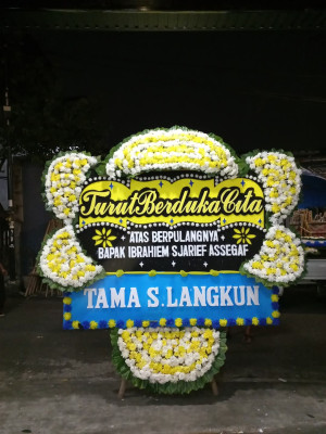 Papan Bunga Duka di Mulyodadi