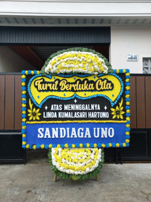 Papan Bunga Duka di Mulyodadi